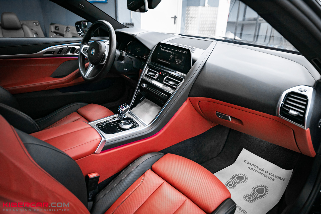 Химчистка салона BMW 8 серии