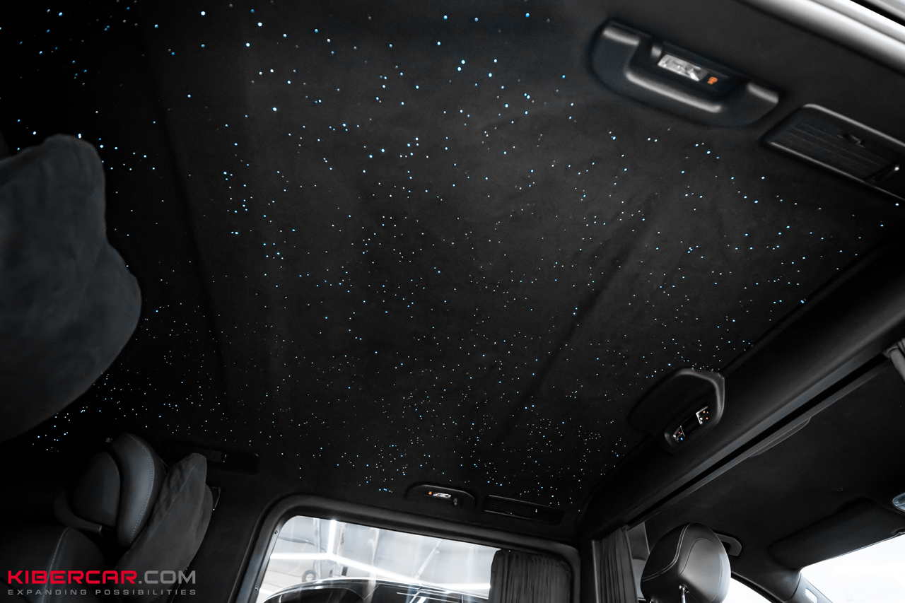 Звездное небо в Mercedes-Benz V-Класс: премиальный уют и атмосфера космоса в салоне