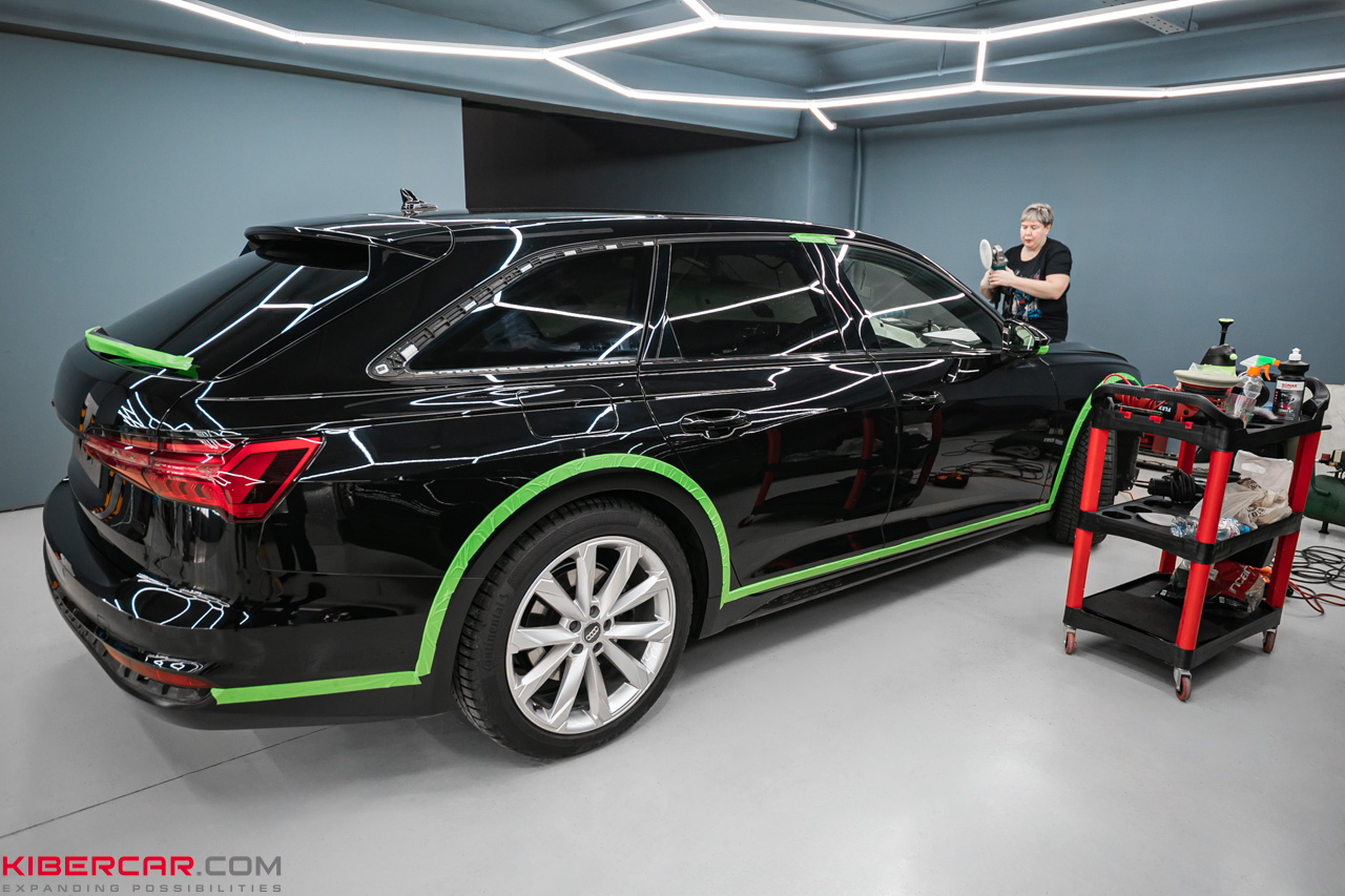 Audi A6: комплексный детейлинг