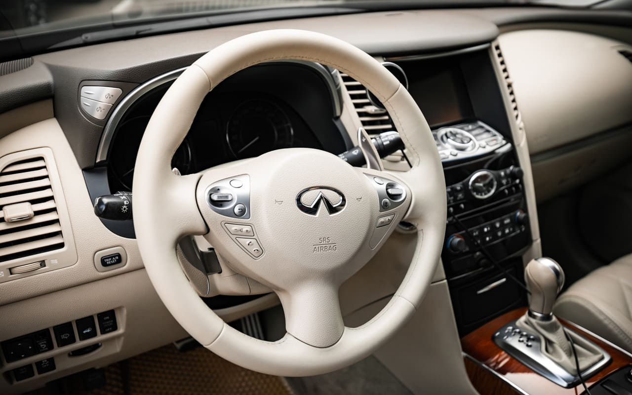 Реставрация руля на Infiniti FX: возвращаем салону премиальный внешний вид