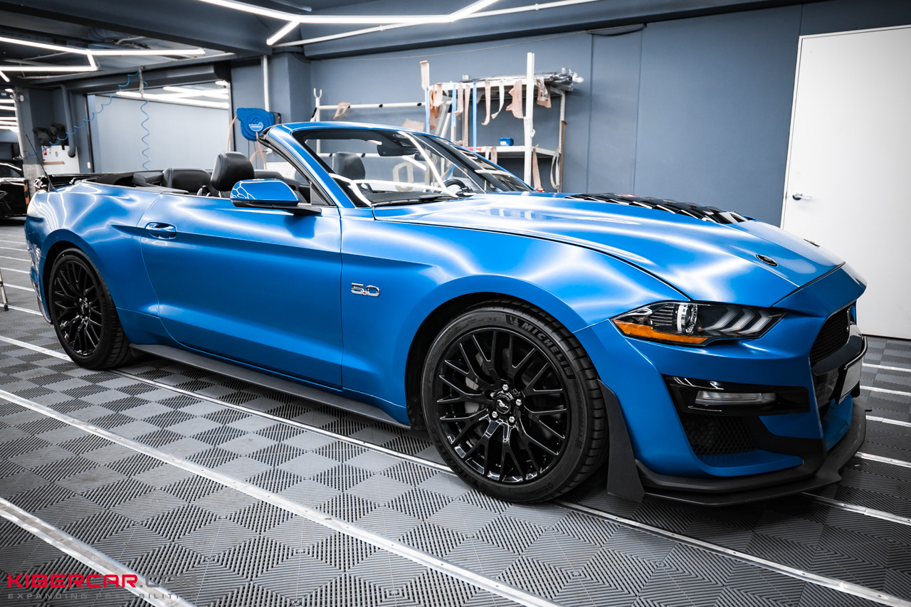 Химчистка салона Ford Mustang: профессиональное удаление песка, пыли и загрязнений