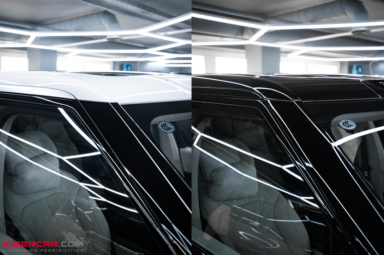 Антихром и оклейка Zeekr 9X: игра контрастов и надежная защита