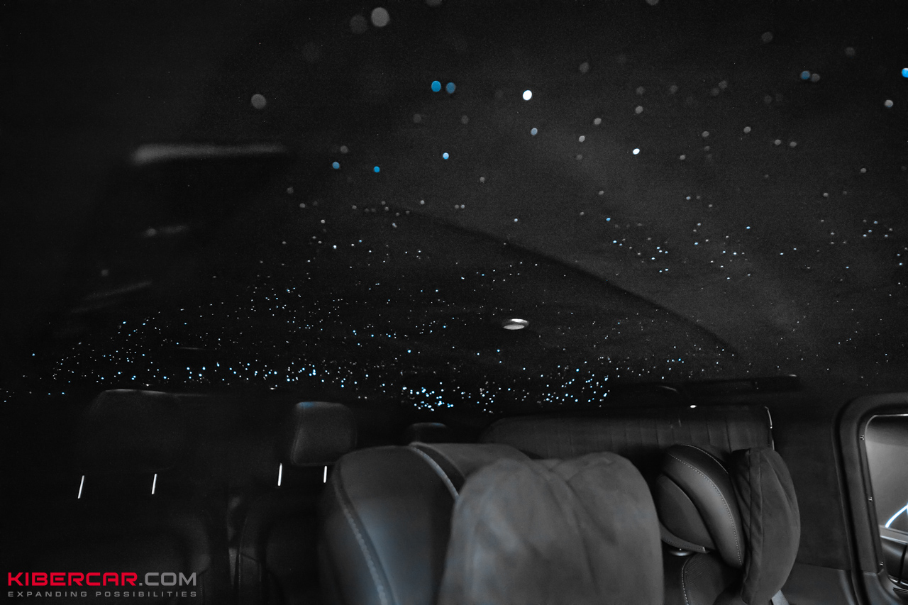 Звездное небо в Mercedes-Benz V-Класс: премиальный уют и атмосфера космоса в салоне