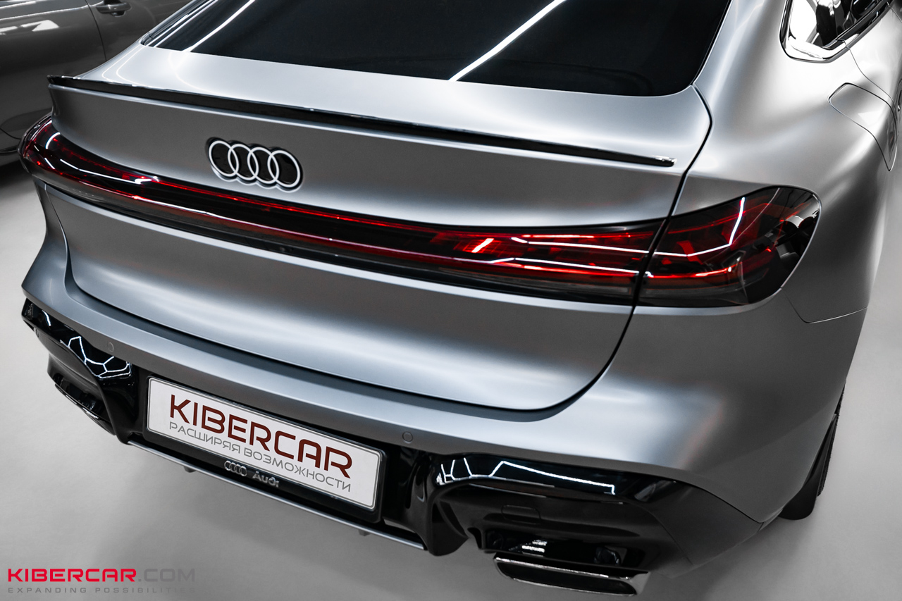 Оклейка Audi A5 в матовую полиуретановую пленку