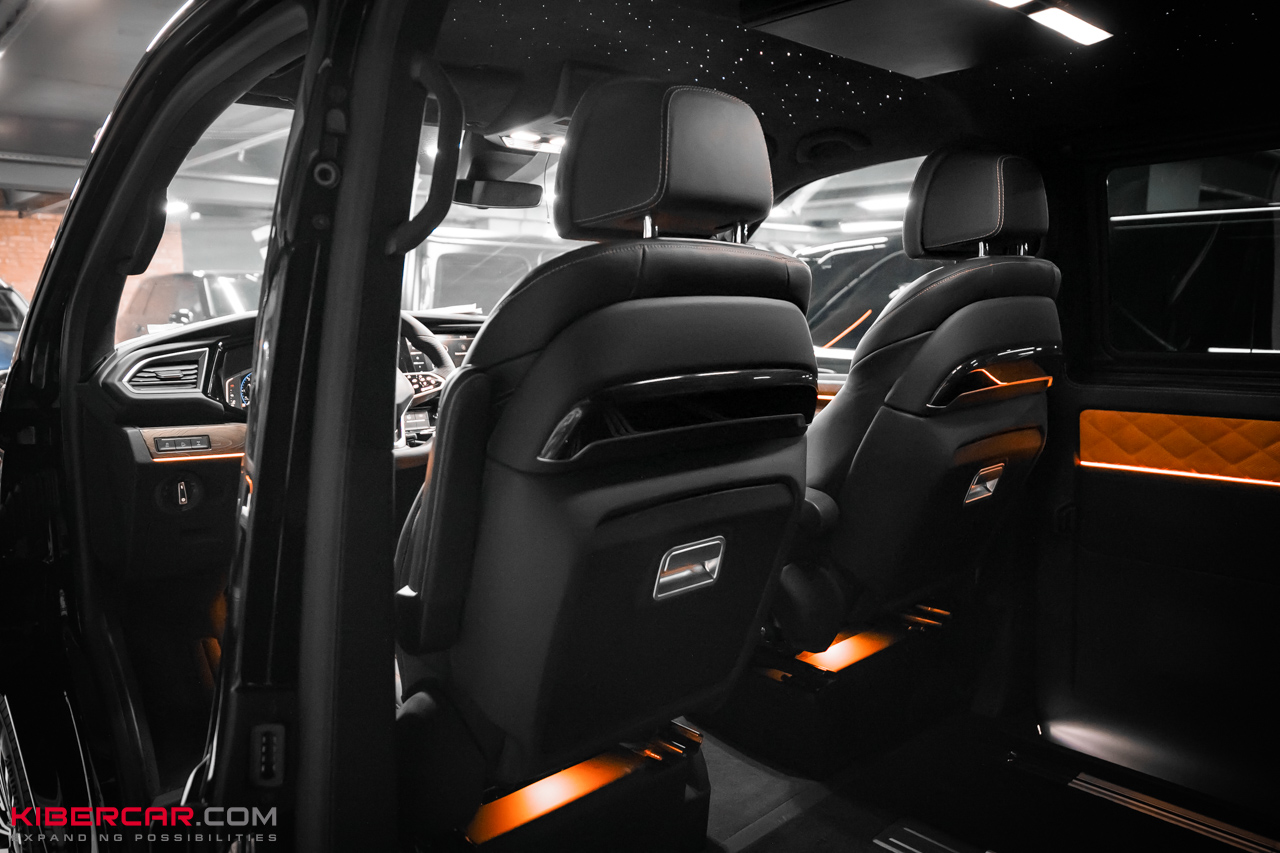 Звездное небо и атмосферная подсветка в Volkswagen Multivan