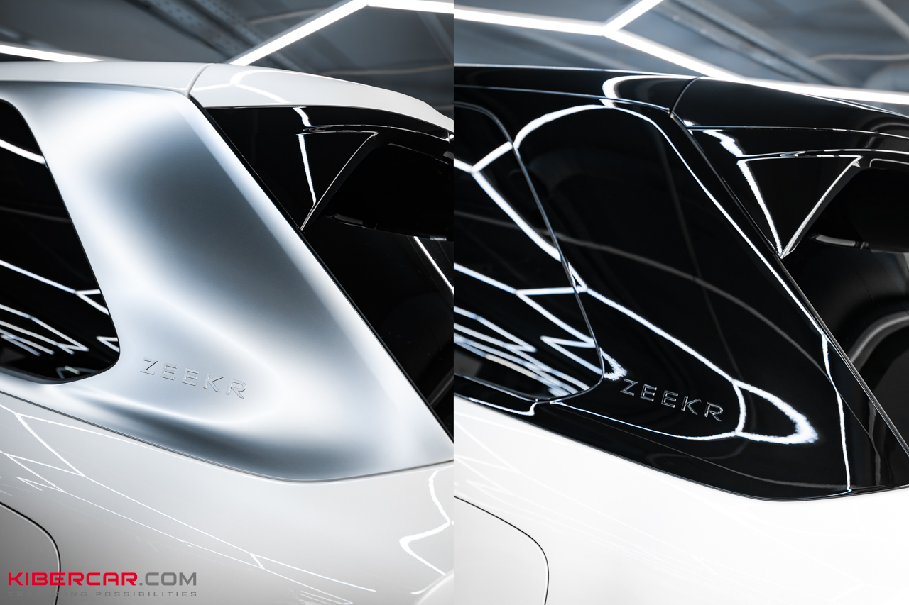 Антихром и оклейка Zeekr 9X: игра контрастов и надежная защита