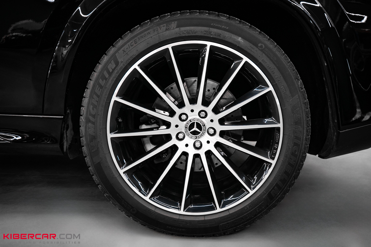 Покраска дисков с алмазной проточкой на Mercedes-Benz GLE