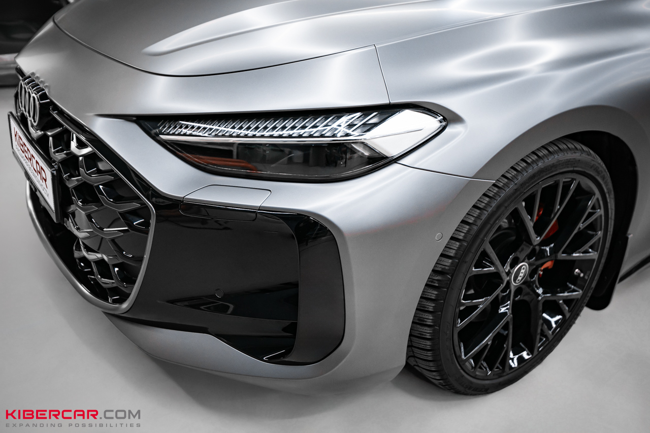 Оклейка Audi A5 в матовую полиуретановую пленку