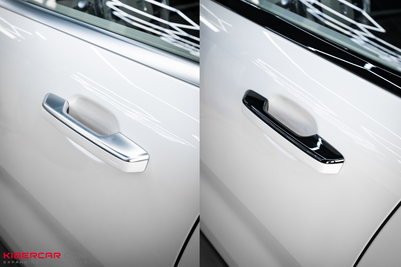 Антихром и оклейка Zeekr 9X: игра контрастов и надежная защита