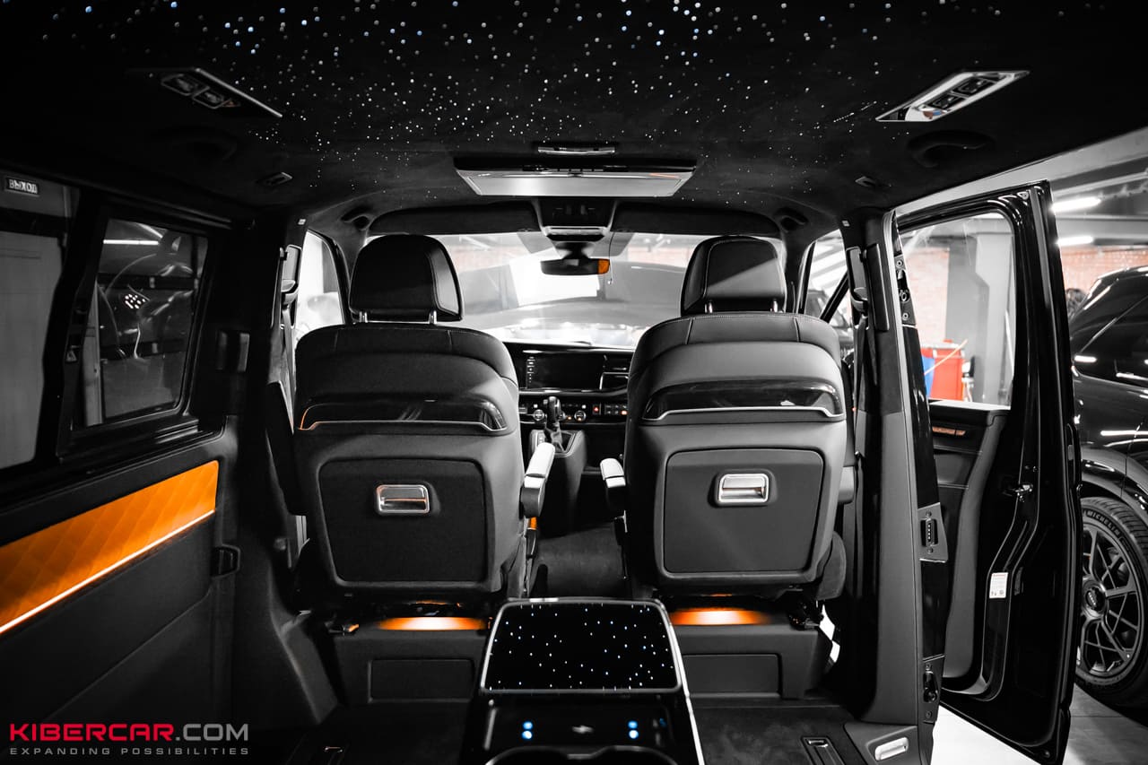 Перешив салона и руля Volkswagen Multivan: комфорт, стиль и новая конфигурация интерьера