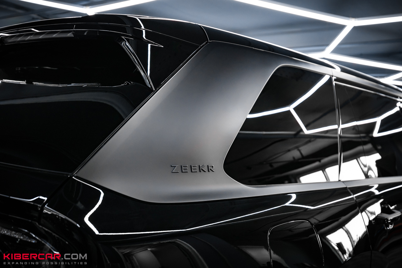 Матовый антихром на Zeekr 9X: стильный акцент для современного электрокроссовера