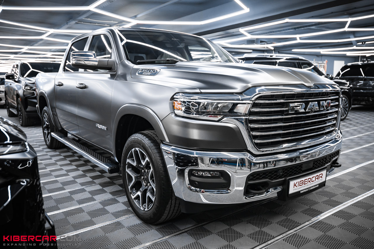 RAM 1500: оклейка матовой полиуретановой пленкой и нанесение керамического покрытия