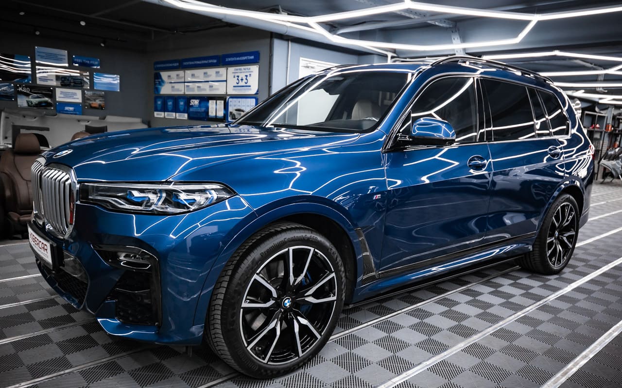 Глубокая полировка и защита керамикой BMW X7
