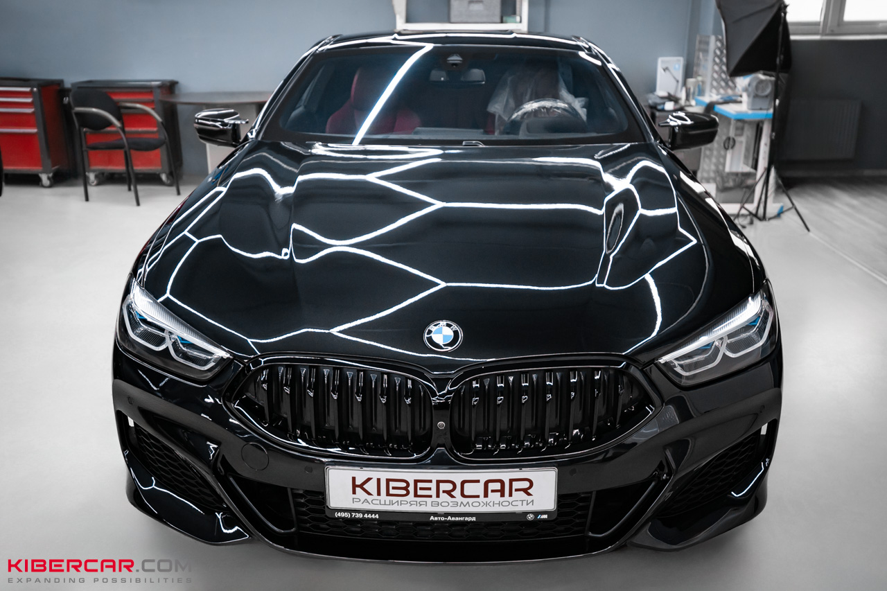 Полировка и керамическое покрытие для BMW 8: идеальный уход за черным кузовом