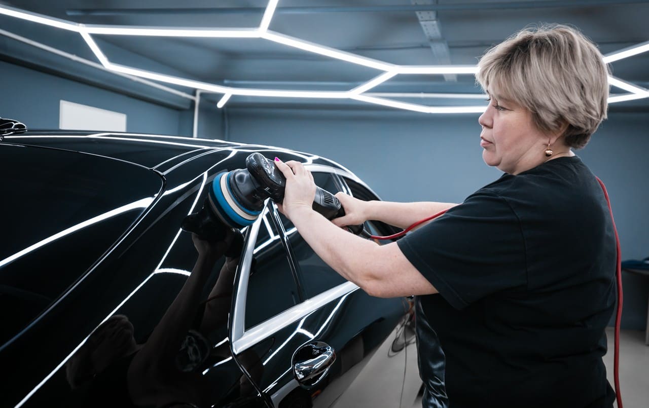 Возвращаем блеск на Mercedes-Benz S-Класс W222: полировка и керамика