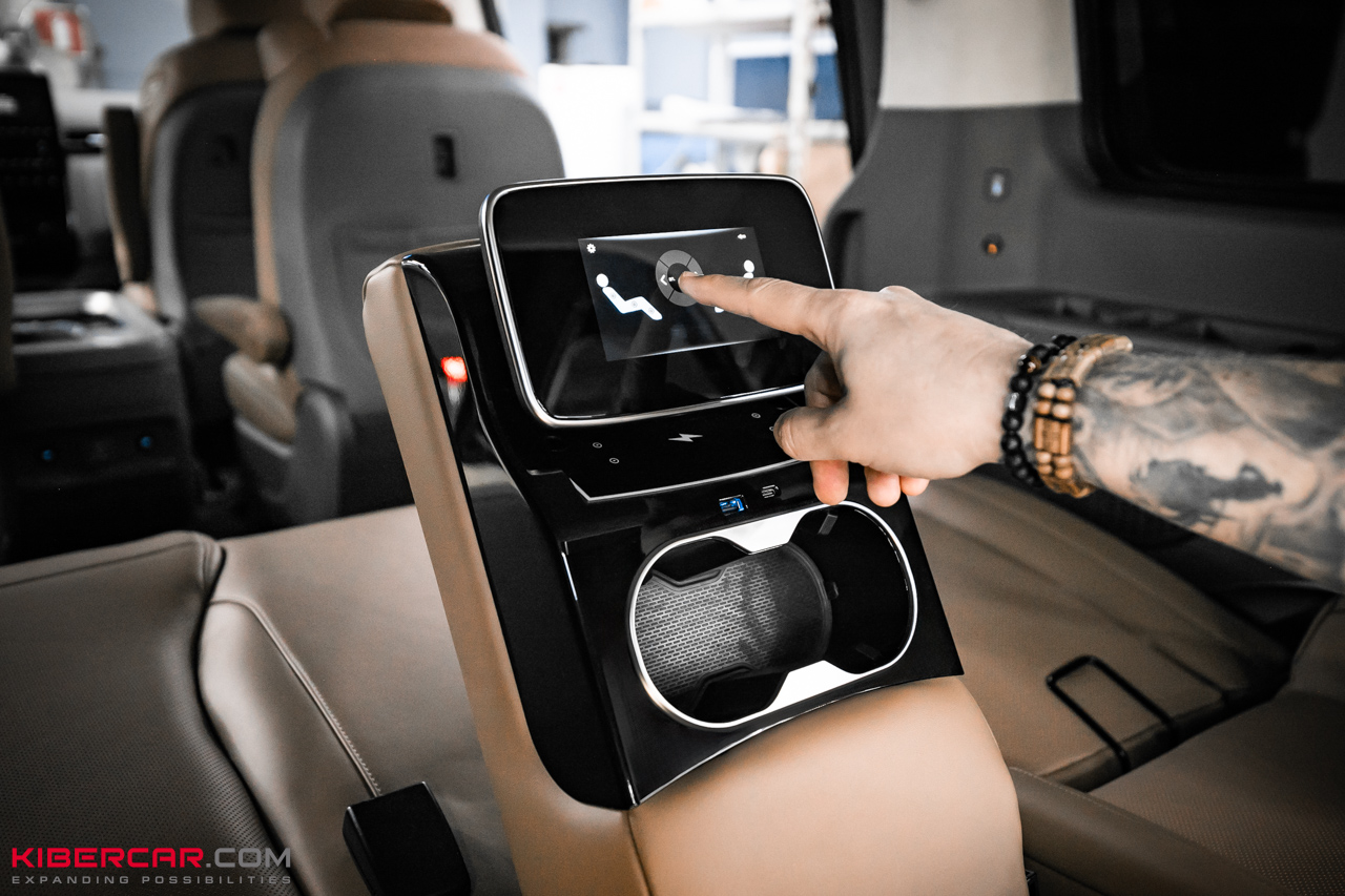 Установка многофункционального дивана и перешив на Hyundai Staria