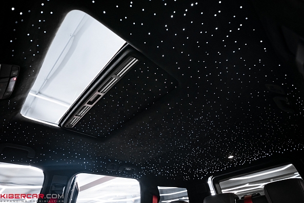 Перетяжка потолка и звездное небо