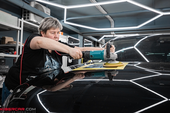 Полная и локальная полировка кузова автомобиля