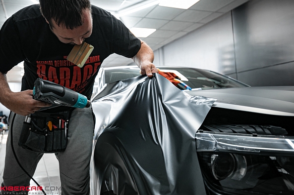 Оклейка виниловой пленкой