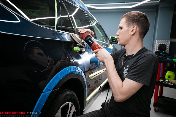 Полная и локальная полировка кузова автомобиля