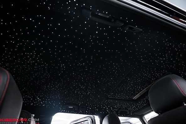 Перетяжка потолка и звездное небо