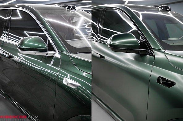 Оклейка виниловой пленкой