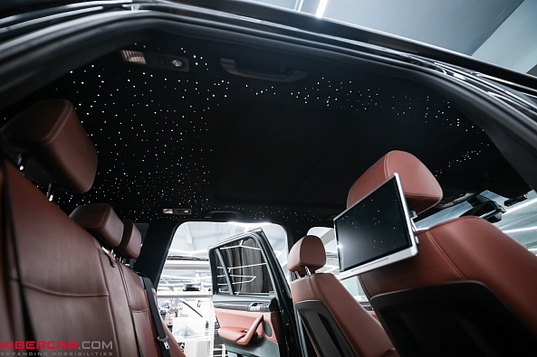 Перетяжка потолка и звездное небо