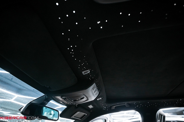 Перетяжка потолка и звездное небо