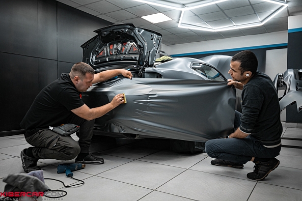 Оклейка виниловой пленкой