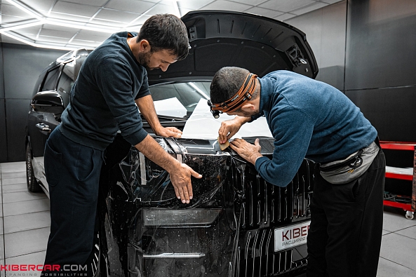 Оклейка защитной пленкой