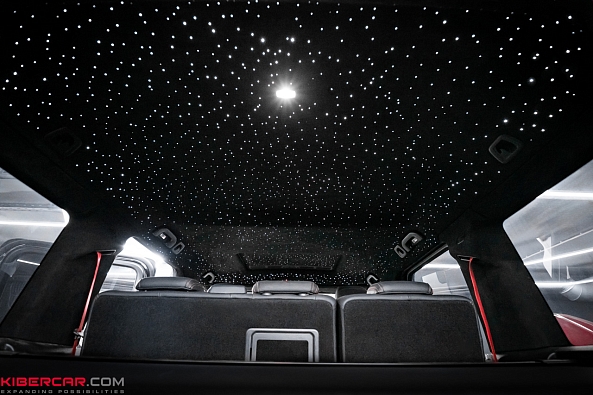 Перетяжка потолка и звездное небо